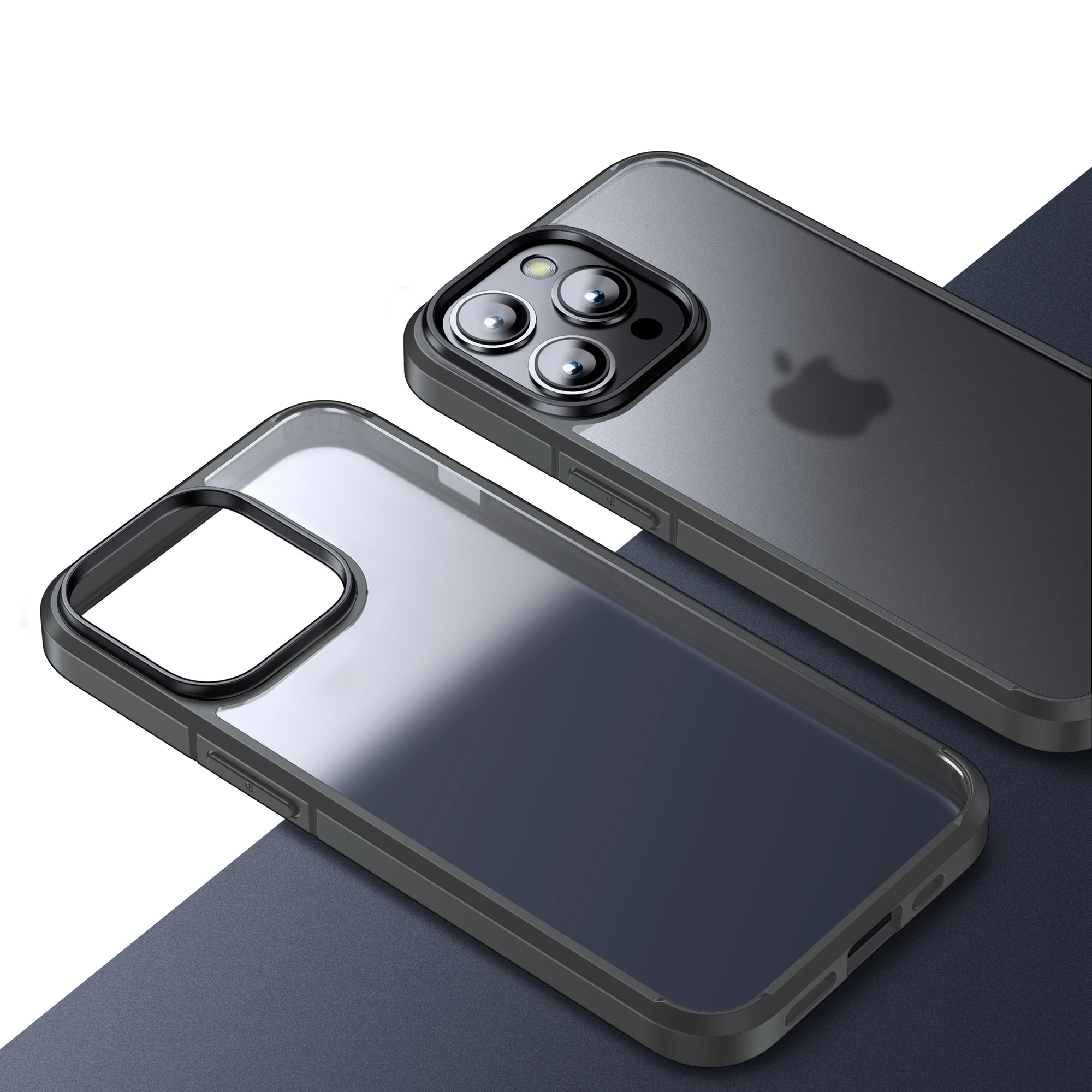 Til iPhone 15 Pro Max Matte Series Anti-ridse PC TPU Telefon Case Mobiltelefon Rygbeskytter Cover Til iPhone 15 Pro Max Matte Series Anti-ridse PC TPU Telefon Case Mobiltelefon Rygbeskytter Cover